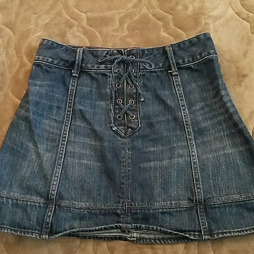 Abercrombie & Fitch size 6 rare denim skirt